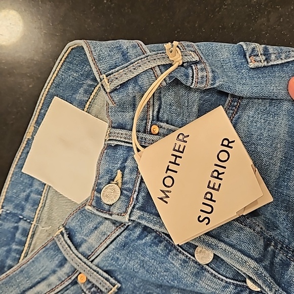 💕MOTHER SUPERIOR💕 The Tomcat Jeans ~ Kneeling On Stones Button Fly 25 NWT - Picture 14 of 16